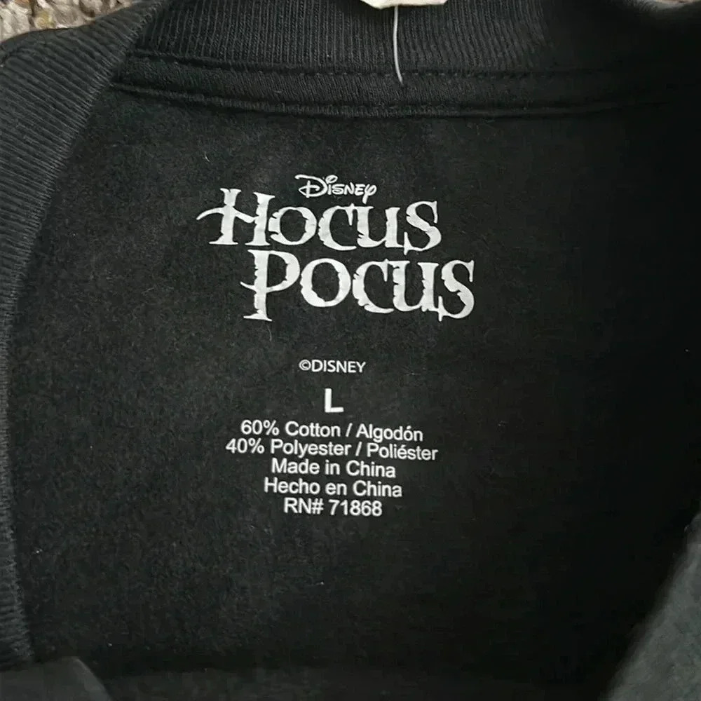 It’s All Just A Bunch Of Hocus Pocus Cropped Sweatshirt - Picture 4 of 4